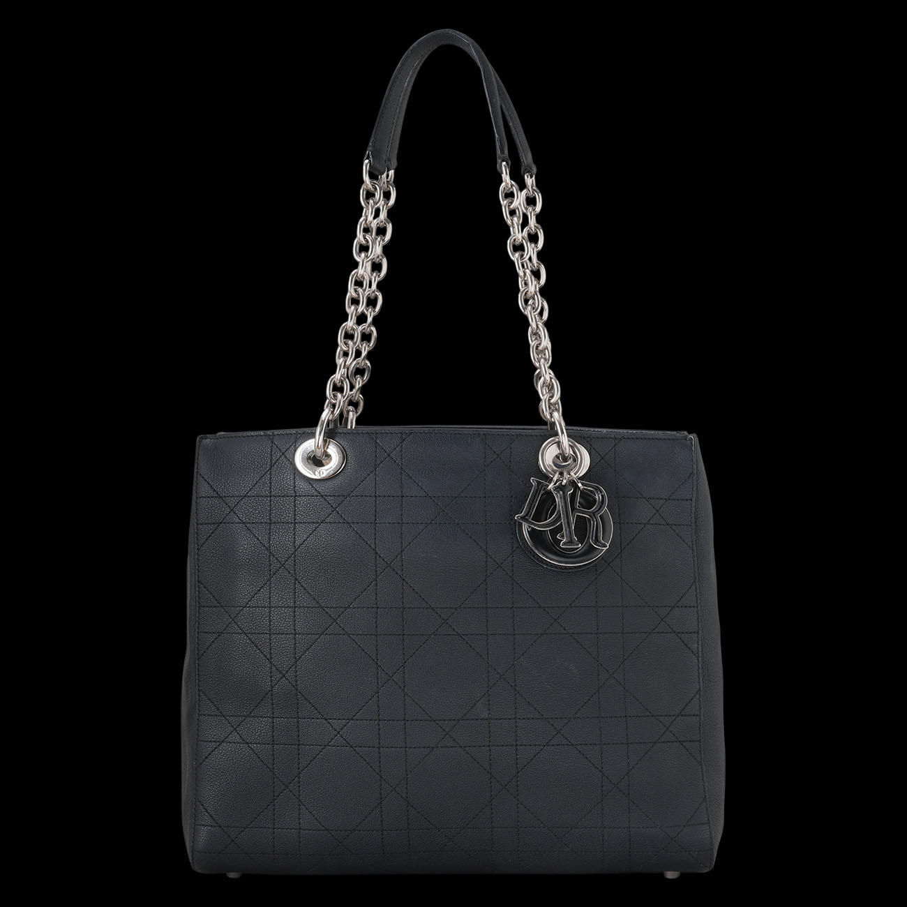 CHRISTIAN DIOR(USED)디올 까나쥬 토트백